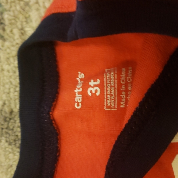 Carters Monster Pajamas - Picture 3 of 3